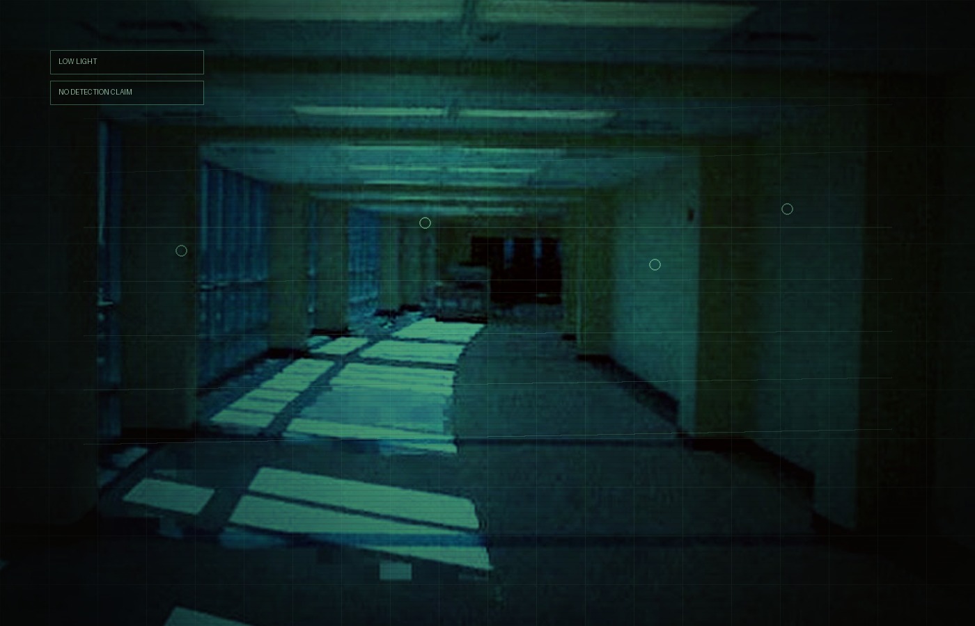 Low-light route trace